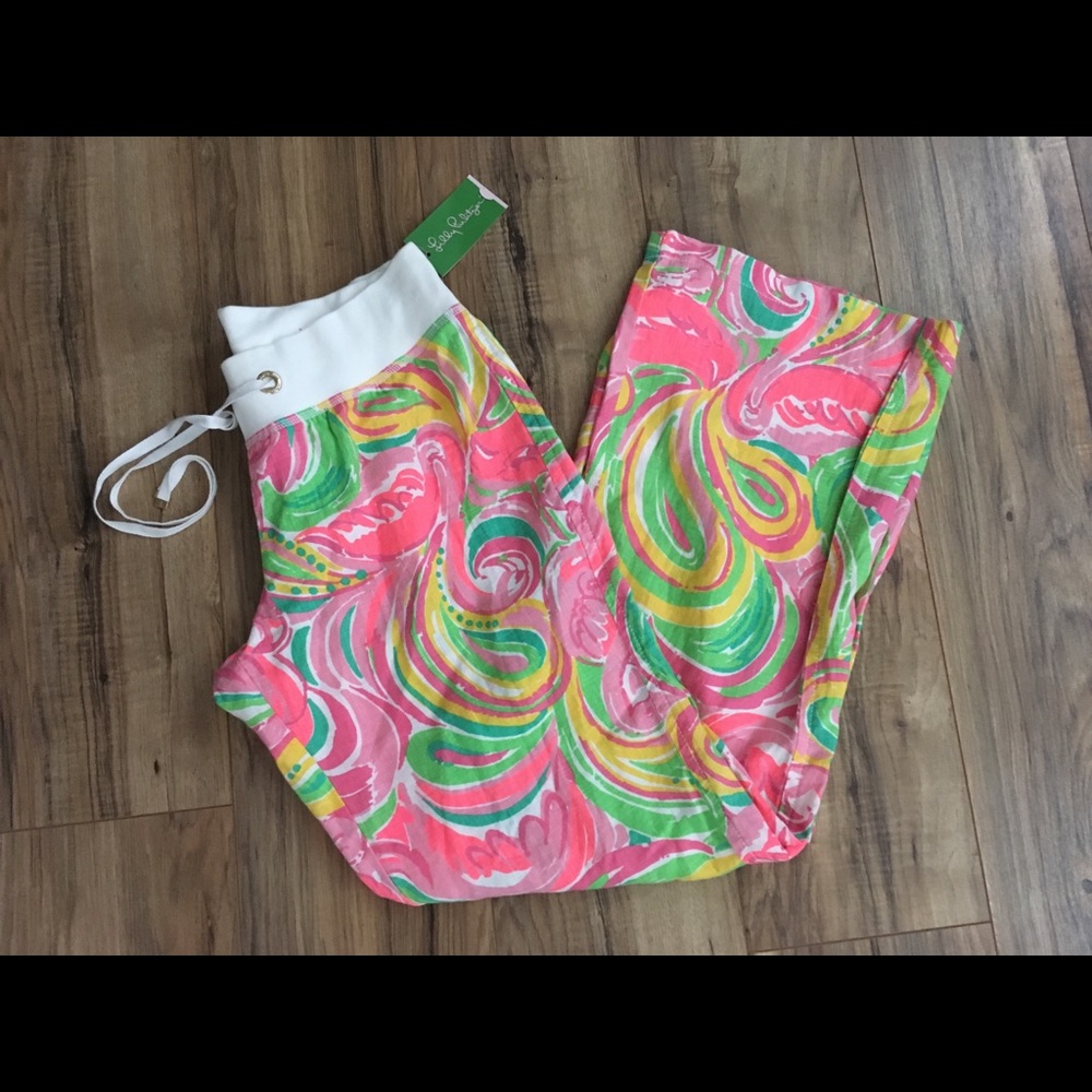 Lilly Pulitzer The Beach Pant Size Large NWT